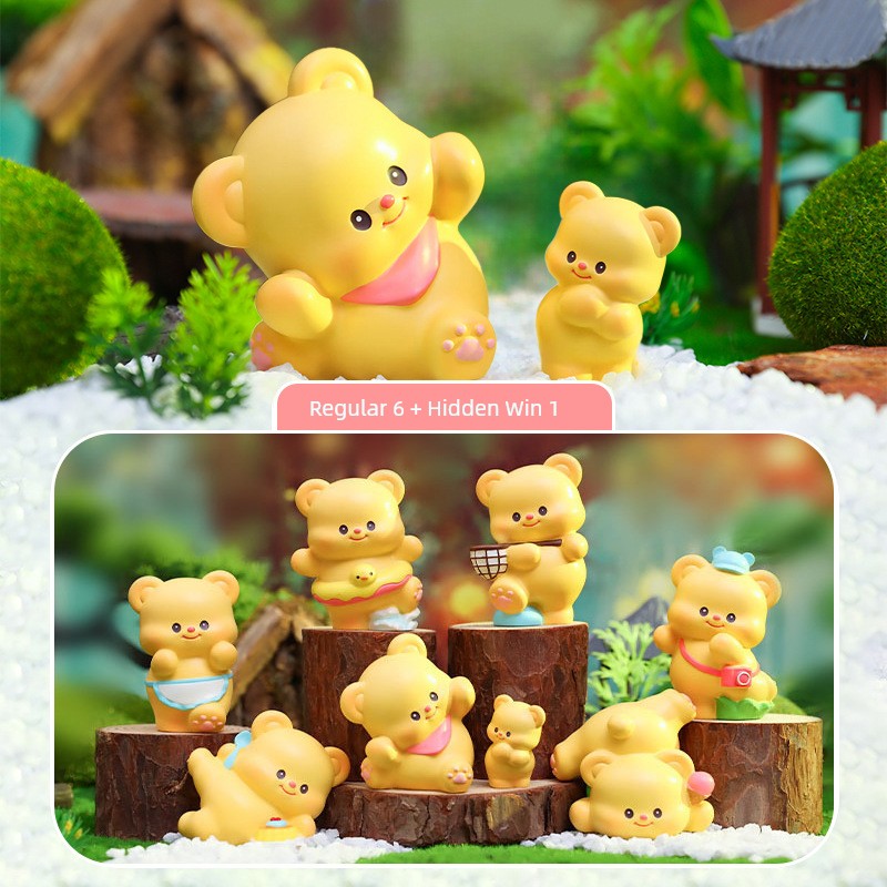 Thailand Butterbear Butter Bear Changing Blind Box 2024 New Arrival Girl Authentic Second Generation Decoration Hand Office