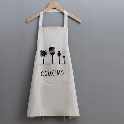 Kitchen Household Cooking Apron Men Women Oil-Proof Waterproof Adult Waist Fashion Coffee Overalls Apron Kitchen Accessories