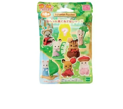 Sylvanian Families Blind Box Baby Mini Figure Dress Up Forest Family Cake Mystery Box Lucky Bag Cute Birthday Gifts For Children