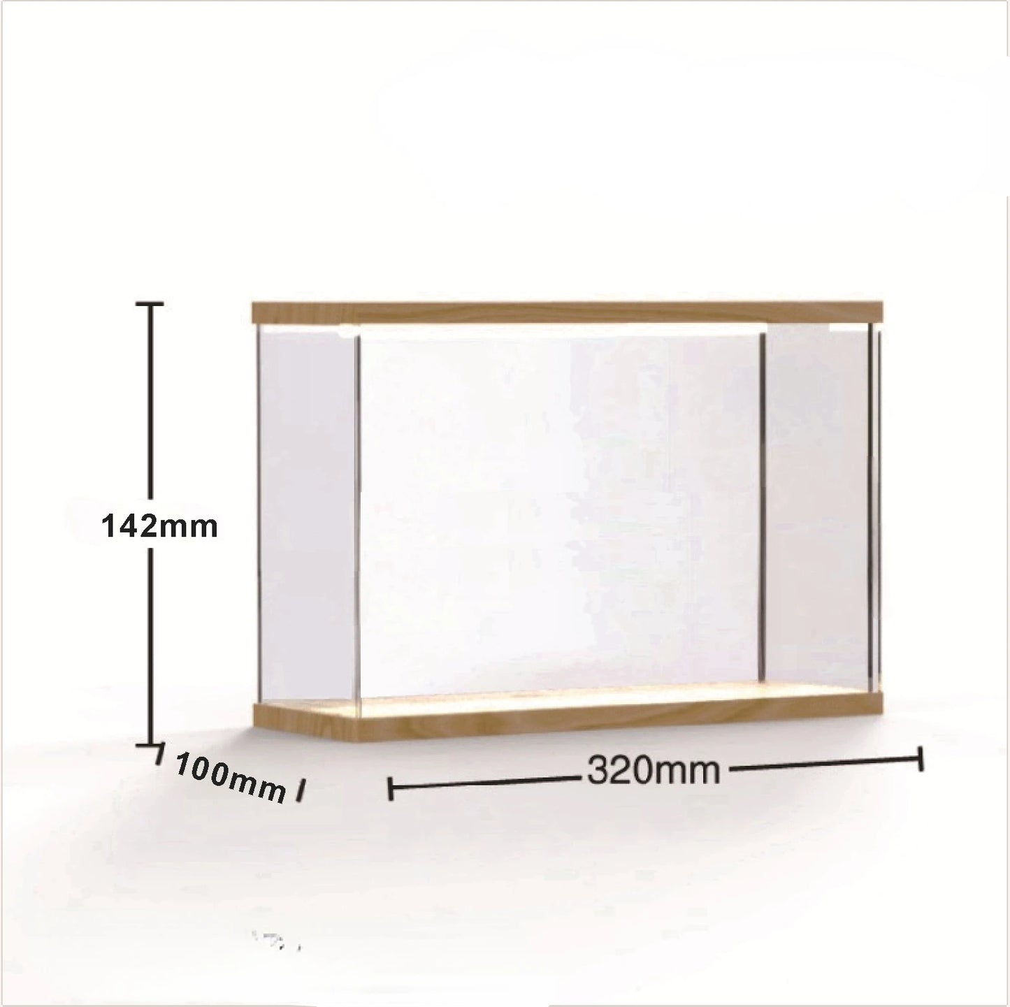 Acrylic Storage Box Blind Box Doll Toys Gift Display Rack Cosmetic Perfume Storage Shelf Home Decor Organizer Stand 2-4 Tiers