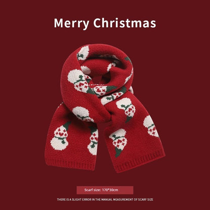 New Year Christmas Cute Female Winter Wool Gift