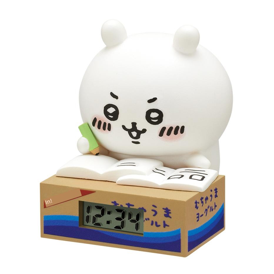 Authentic Chiikawa Qitan Self-Deprecating Xiong Jiikawa Clock Blind Box Capsule Toy 1st Pop-up Generation Small Eight Ornaments