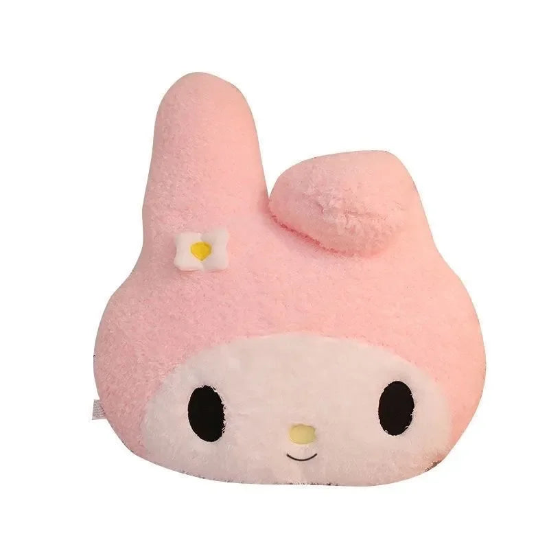 Extra-large Size Sanrio Kawaii Plush Stuffed Doll My Melody Purple Kuromi Cartoon Sofa Soft Pillow Toys For Kids Girl Xmas Gifts