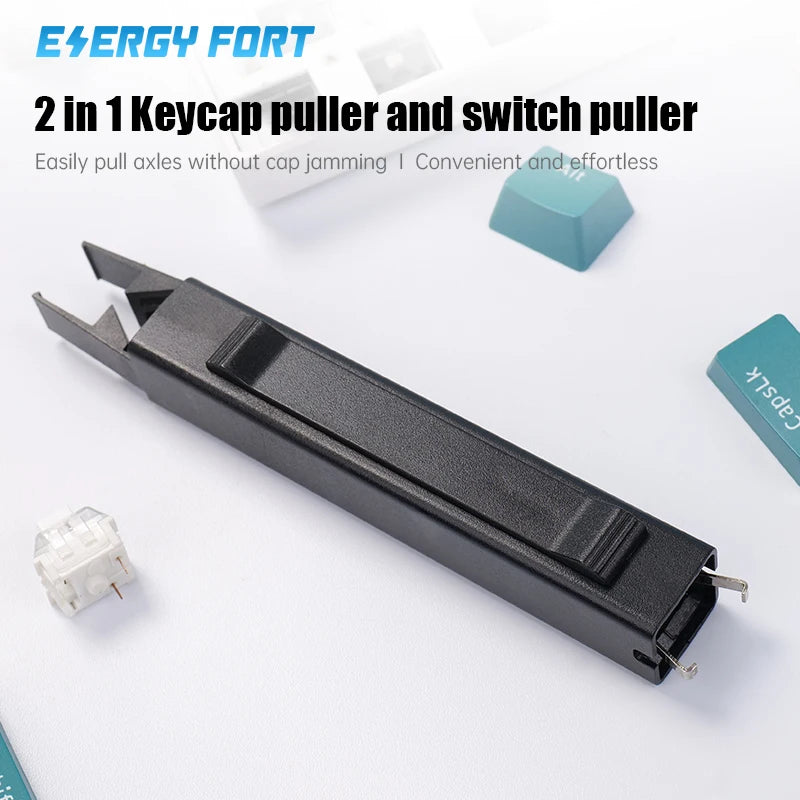 2 in 1 Hot Swap Key Puller Keycap Adjuster Portable Switch Remover for Fixing Mechanical Keyboard Action DIY Cleaning Tool