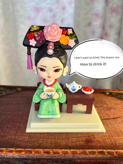 In Stock Authentic Zhen Huan Chuan Series Joint-Name Blind Box First Generation Letter Female Same Style Peripheral Gifts Hand-Made Full Set of Ornaments