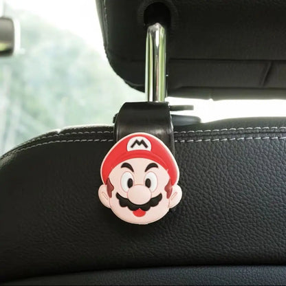 Cartoon Creativity Car Accessories Mickey Minnie Mouse Car Interior Decor Accessories Individuality Seat Hook Car Hook Kawaii