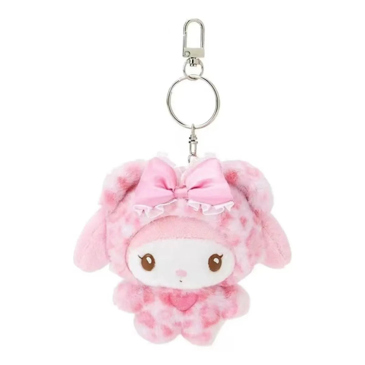 Sanrio Hello Kitty Kuromi Cinnamoroll Plush Doll Keychain Anime Backpack Pendant Decoration Cute Cartoon Plush Toy Children Gift