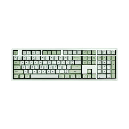 Hyeku M5 Hot Swap Mechanical Keyboard Wired Gaming Keyboard Custom Gasket Structure White Backlit 108 Keys Full Keyboard