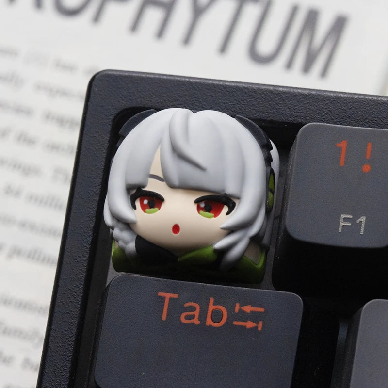 Ellen Joe Anime Keycaps Resin Artisan Key Caps Mechanical Keyboard Accessories Zenless Zone Zero Custom Gaming Keycaps Nicole