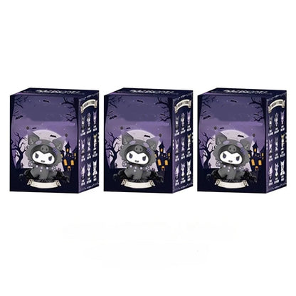 Miniso Co Branded Sanrio Blind Box Kuromi Halloween Blind Box Kuromi Dark Style Peripheral Ornaments Boy Girl Children Gift