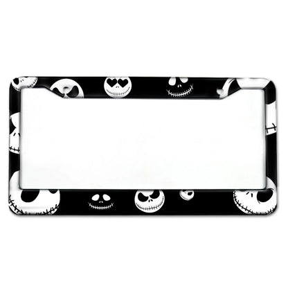 Universal Aluminum Alloy US Car License Plate Frame Cover Auto Accessory Waterproof Number Plate Holder Car Decoration2023