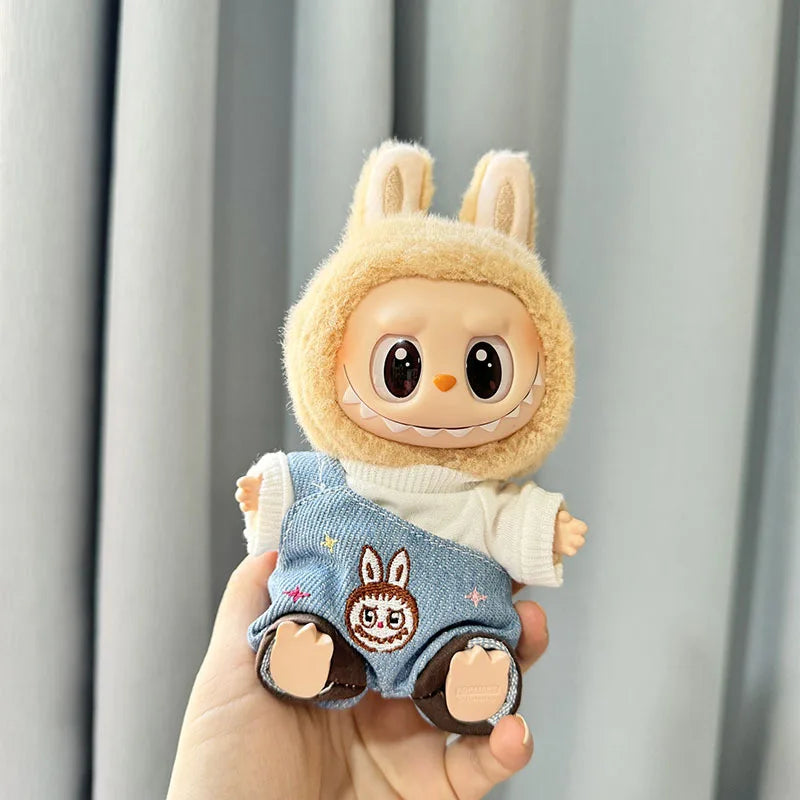 Plush Doll'S Clothes Outfit Accessories For Korea Kpop Exo Labubu V1 V2 Idol Dolls Sitting Party Princess Dress Clothing Gift