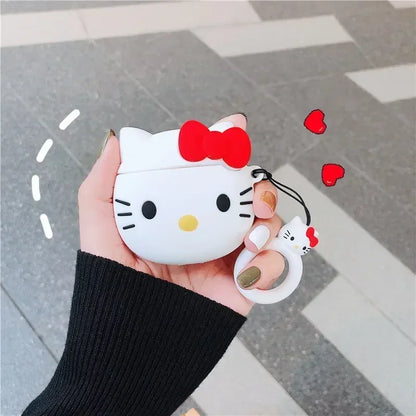 Hello Kitty applies airpods pro2 protective case cartoon 2/3 generation Apple Bluetooth headset charging case protective case