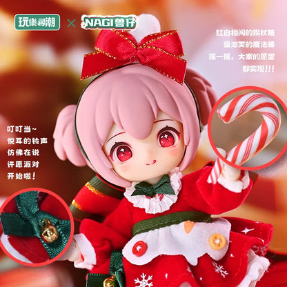 Original Nagi Jointly Movable Bjd Christmas Gift Kindergarten Wishing Party Series Action Figure Model Garage Kit Kid Xmas Toy