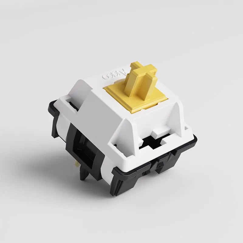 Akko Penguin Switch 5 Pin 50gf tactile Silent Switch Compatible with MX Mechanical Keyboard (45pcs)