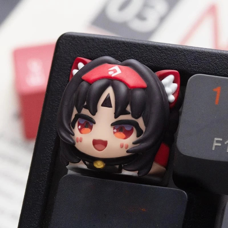 Ellen Joe Anime Keycaps Resin Artisan Key Caps Mechanical Keyboard Accessories Zenless Zone Zero Custom Gaming Keycaps Nicole