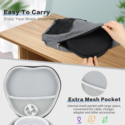 Suitable for AirPods Max hard case supports sleep mode travel portable bag wireless earphone protective case storage box