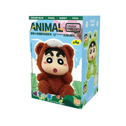 In stock Hot Crayon Shin chan Animal Blind Box Plush Doll Mystery Box Desktop Decoration Car Decoration Handmade Christmas Gift