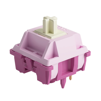 Akko V3 Creamy Purple Pro Switch 5-pin 30gf Tactile Switch Compatible with MX Mechanical Keyboard (45 pcs)