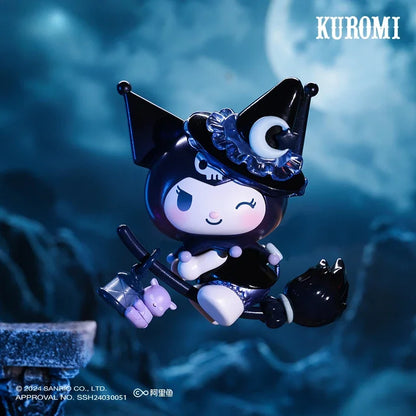 MINISO Sanrio Kuromi The Witch's Feast Series Blind Box Decoration Kawaii Children's Toys Birthday Gift Genuine in Stock