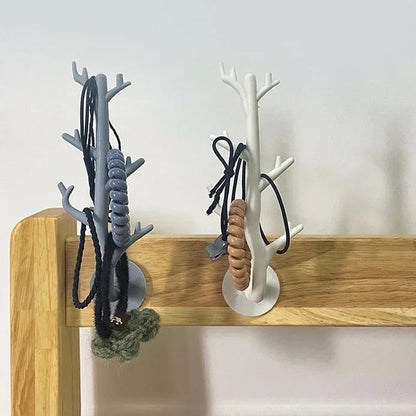 Branch Hook Wall Decor Key Holder Organier Storage Sticky Hooks Coat Rack Hanger Home Decorative Hooks Home Storage