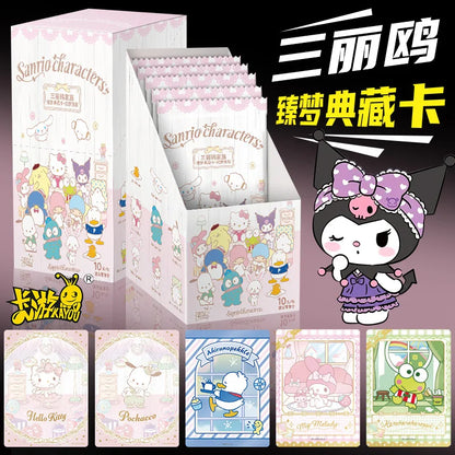 KAYOU Genuine Sanrio Card Sanrio Family Series Dream Collection Card Fantasy Dream Journey Card Toy Gift