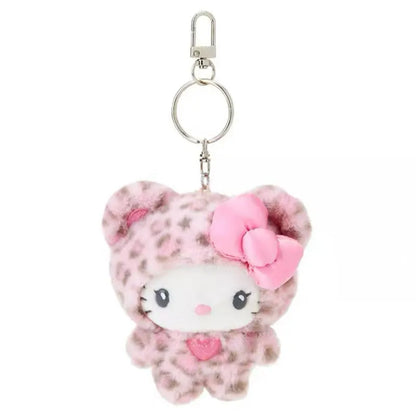 Sanrio Hello Kitty Kuromi Cinnamoroll Plush Doll Keychain Anime Backpack Pendant Decoration Cute Cartoon Plush Toy Children Gift