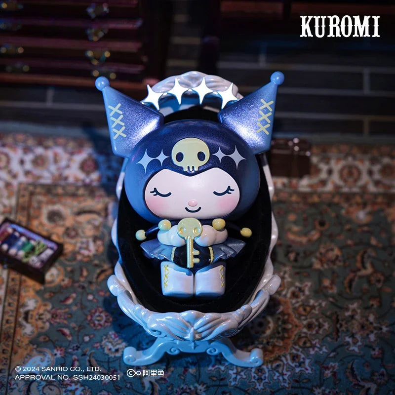 MINISO Sanrio Kuromi The Witch's Feast Series Blind Box Decoration Kawaii Children's Toys Birthday Gift Genuine in Stock