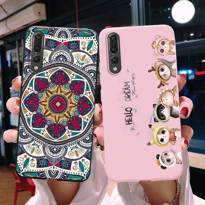 For Huawei P20 Pro Case TPU Soft Silicone Fashion Marble Phone Case For HuaweiP20 Pro P 20 P20Pro CLT-L29 Cover Coque Funda Para