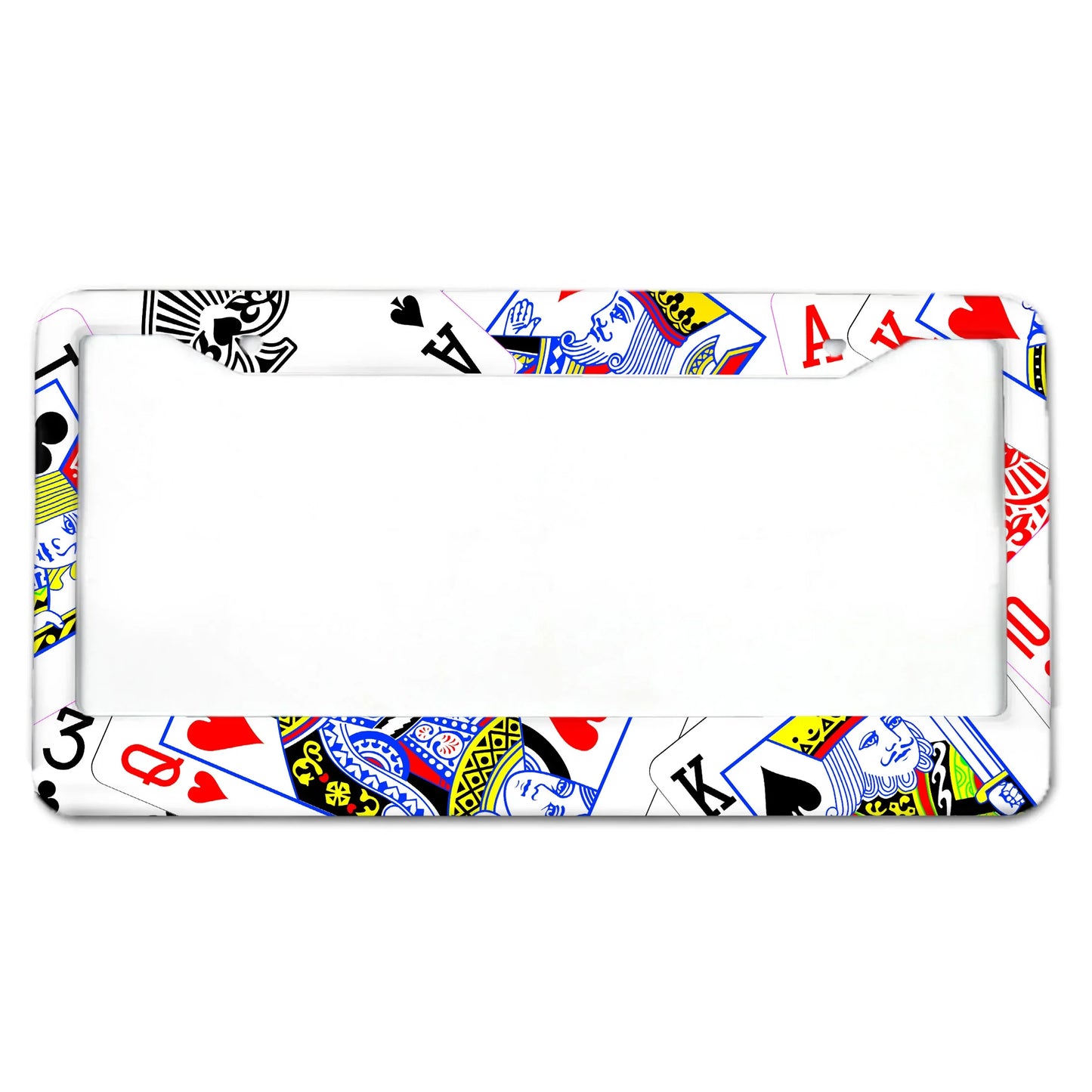 Motors license plate frame in the United States, Canada, Mexico, aluminum alloy car decoration license plate frame