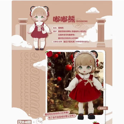 Genuine Nagi 2 3 Blind Box Exchange Student Series Bjd Doll Mystery Box Anime Action Figure Model Guess Bag Surprise Kids Gift