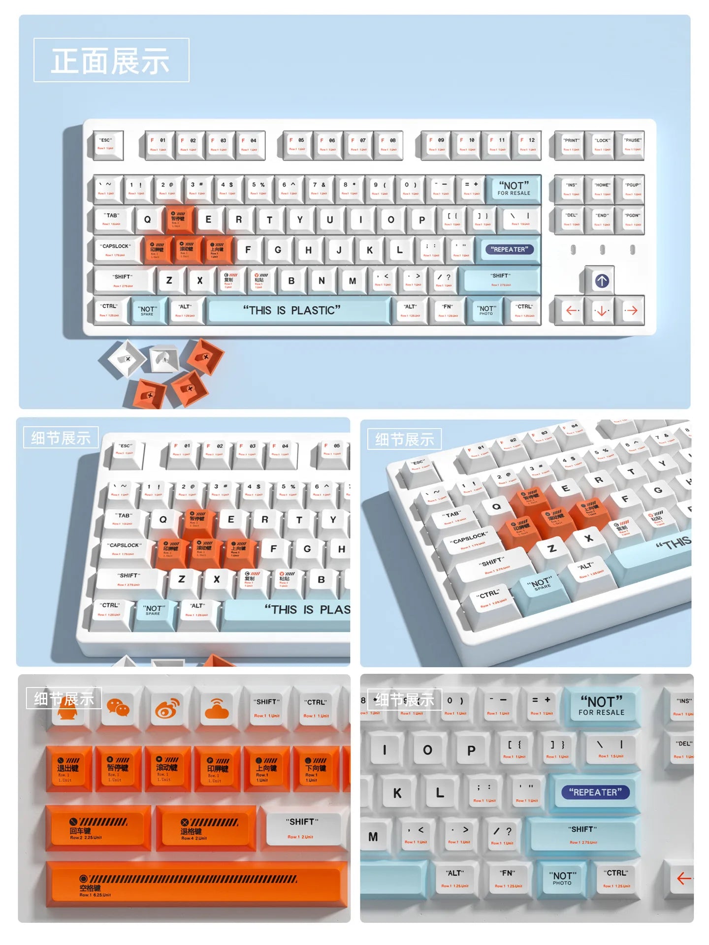 135 Keys XDA Keycaps DIY Personalized Custom Profile Sublimation PBT Keycap for Mx Switches Mechanical Keyboard Key Cap