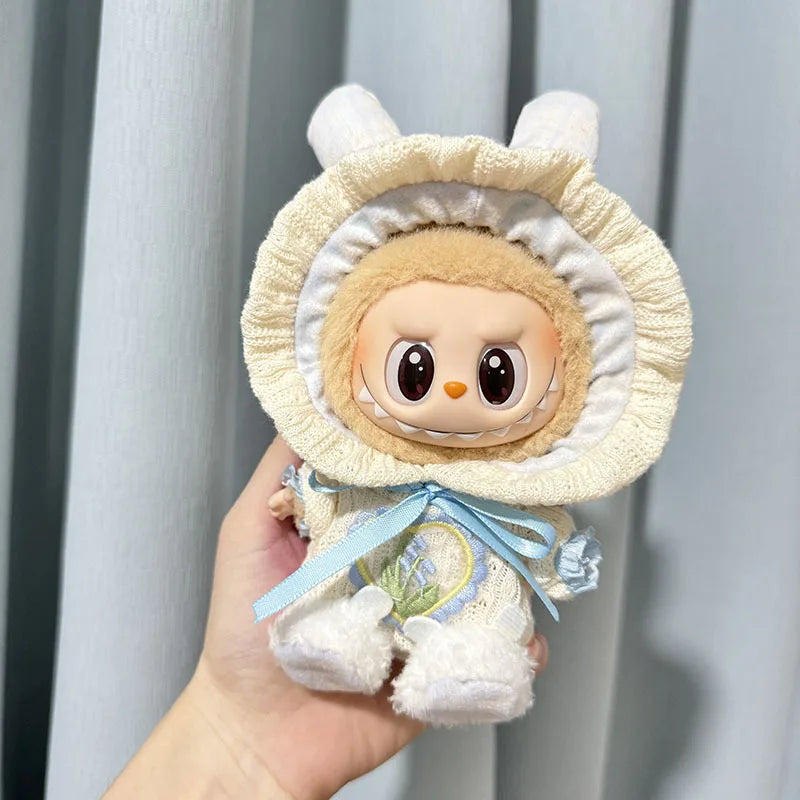 Plush Doll'S Clothes Outfit Accessories For Korea Kpop Exo Labubu V1 V2 Idol Dolls Sitting Party Fashion Skirt Clothing Gift