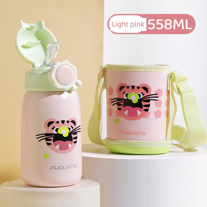 Fuguang Food Grade Special Strap Children's Thermos Mug