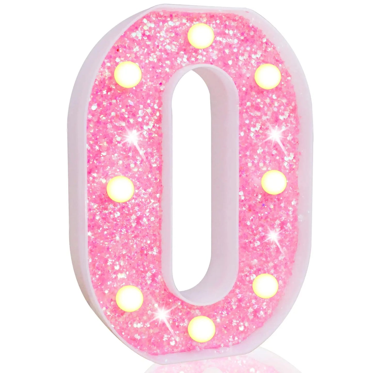 NEW DIY LED Letter Lights Glitter Alphabet Light Up Letter Sign Night Light Gifts Birthday Wedding Christmas Party Decoration