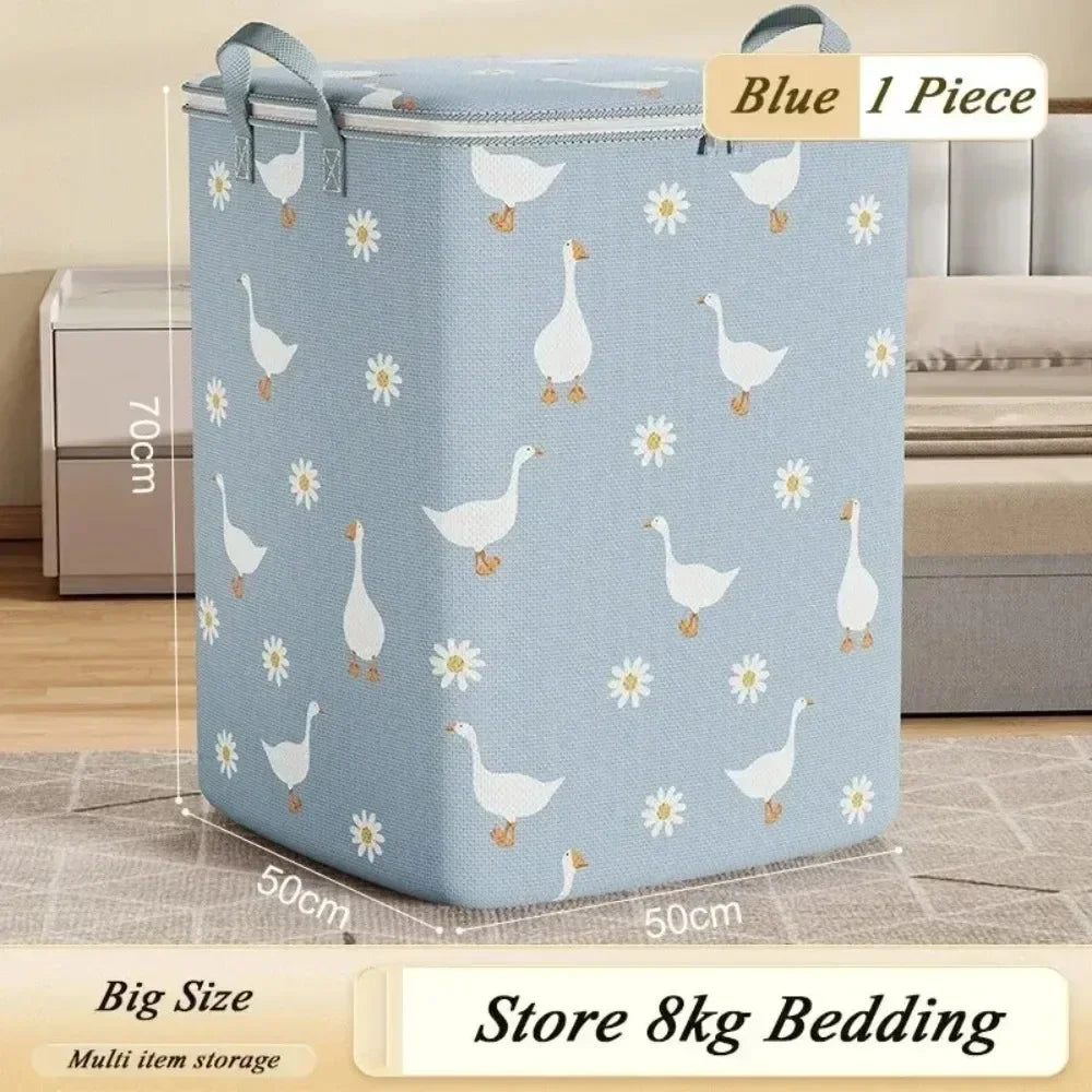 Quilt Storage Bags Large Capacity Quilt Moisture Proof Sorting Bag Used To Store Daily Necessities Foldable Waterproof Pack Bag