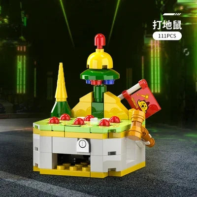 House Building Blocks Mini City Store Street View Snack Street Children's Toys Boys and Girls Gifts Compatible With Lego