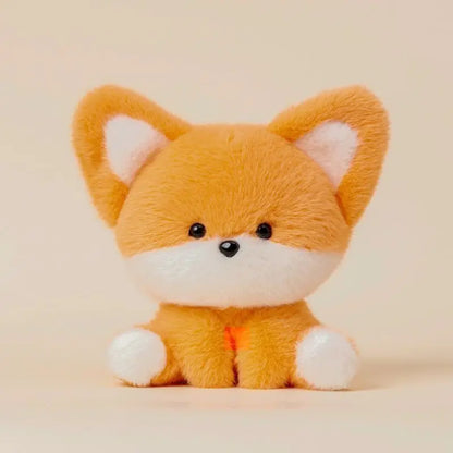 14CM Cute Small Animal Plush Toy Table Decoration Accompany Multi-style Animal Sheep Fox Doll To Send Children's Birthday Gifts