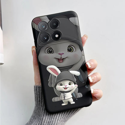 For Xiaomi Poco X6 Pro 5G Case Cute Cartoon Cat Frog Cover Soft TPU Phone Case For Xiaomi Poco X6 PocoX6 Pro X6Pro Fundas Bumper