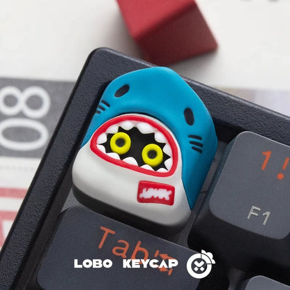 Zenless Zone Zero Bangboo Keycap Anime Mechanical Keayboard Keycap Resin Art Cute Keycaps For PC Gamer Custom Accessories Gift