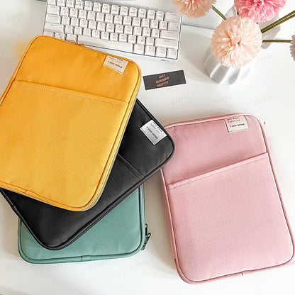 Tablet Sleeve Bag 9-11 inch for XiaoMi Pad 5 Pro iPad Air Pro 11 13 M4 M2 10th/9/8 10.2 For Samsung Huawei Shockproof Pouch Bags