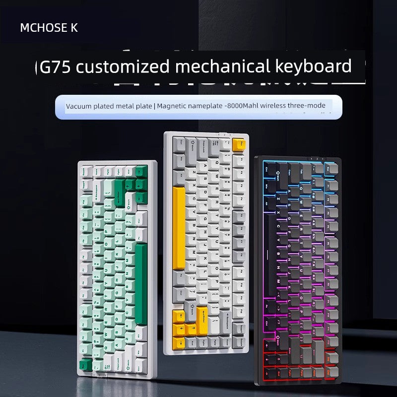 Maicai G75 Pro Wireless Bluetooth Mechanical Keyboard