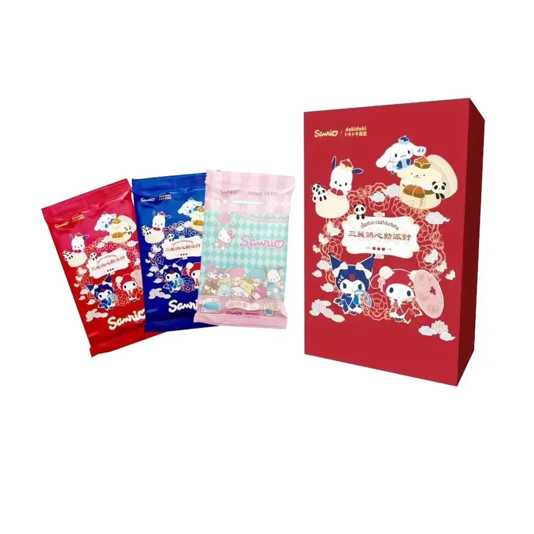 Genuinely Sanrio Card Life Diary Sanrio Family Coolomi Life Diary HelloKitty Pink Cute Anime Card Collection Card Kids Toy Gift