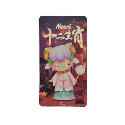 Authentic Ruolai NANC's Nancy 12 Zodiac Series Blind Box Attribute Girl Cute Ornaments