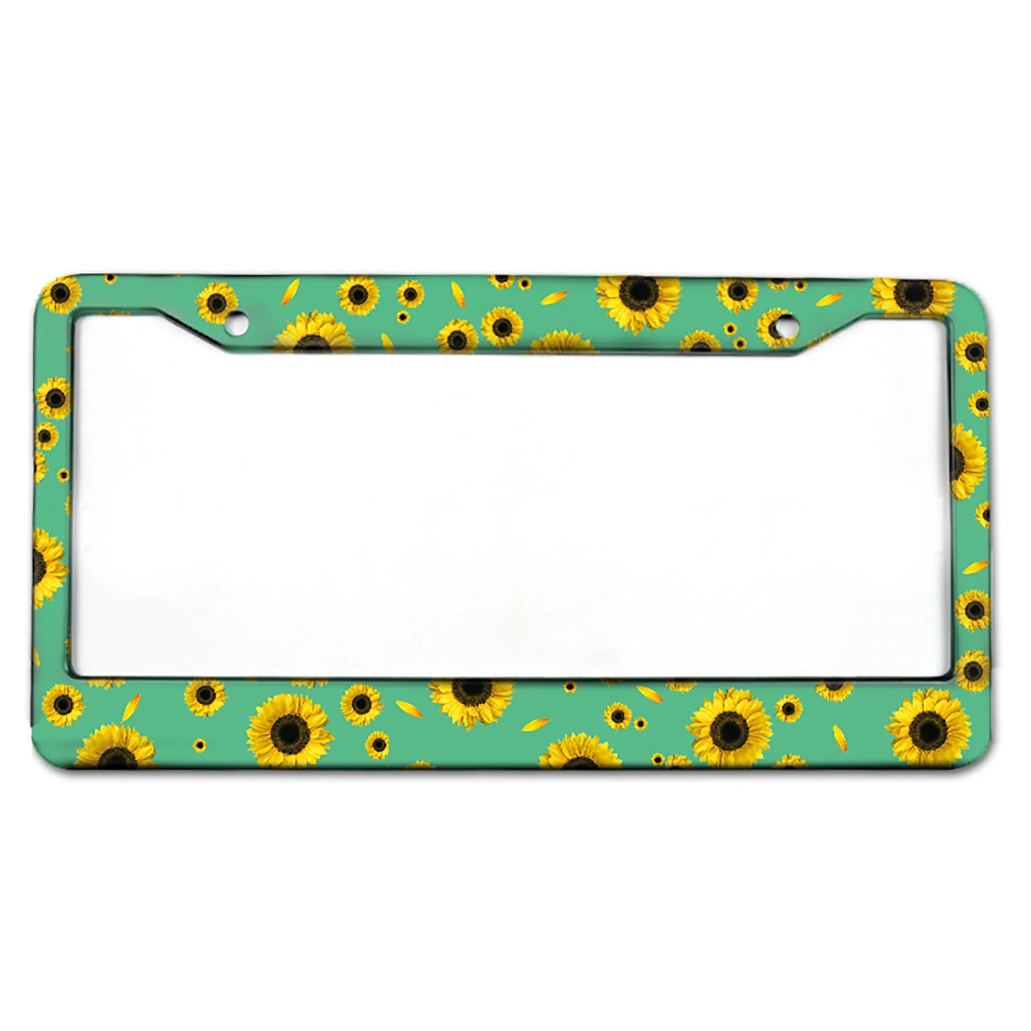 Universal Aluminum Alloy US Car License Plate Frame Cover Auto Accessory Waterproof Number Plate Holder Car Decoration2023