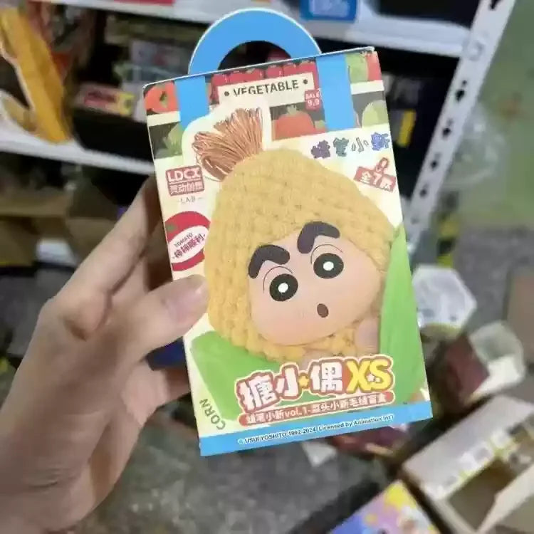 Original Crayon Shin-chan Blind Box, Vinyl Doll Series First Release, 6pcs/box, Cute Plush Toy, Model & Figurine, Gift Toy