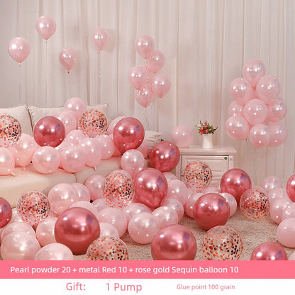 Internet Celebrity Pink for Birthdays and Valentine's Days Proposal Declaration Balloon