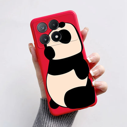 For Xiaomi Poco X6 Pro 5G Case Cute Cartoon Cat Frog Cover Soft TPU Phone Case For Xiaomi Poco X6 PocoX6 Pro X6Pro Fundas Bumper