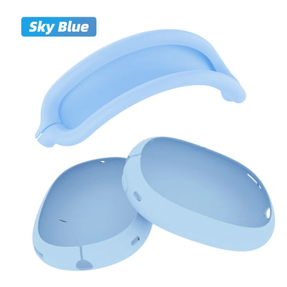 Soft Anti-Shockproof Headband Cover For AirPods Max Silicone Headphones Protective Case Replacement Cover Earphone Accessories