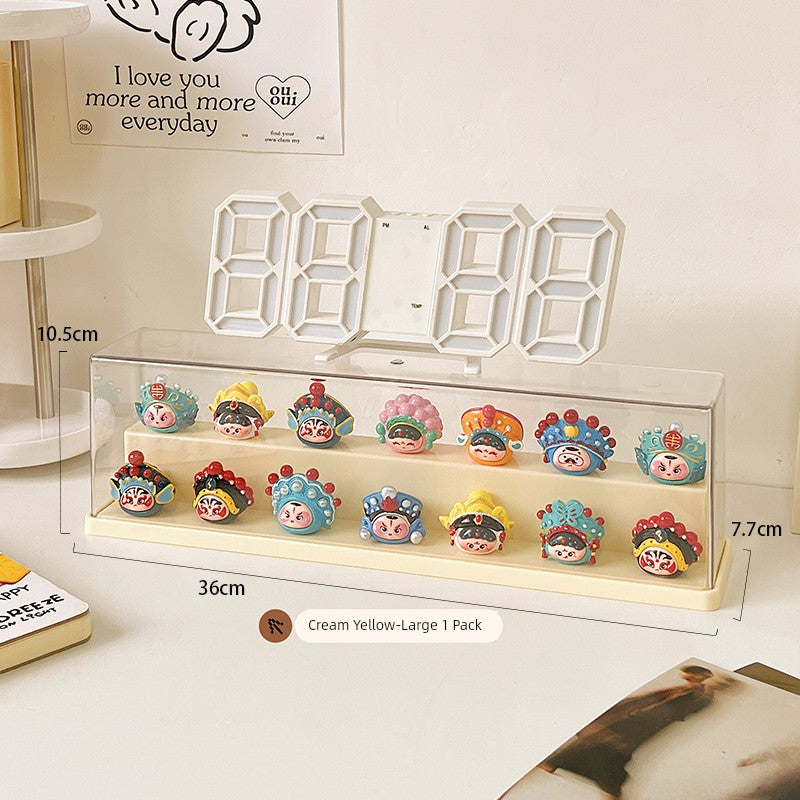 Cute Grain Storage Hand-Made Acrylic Dustproof Display Box